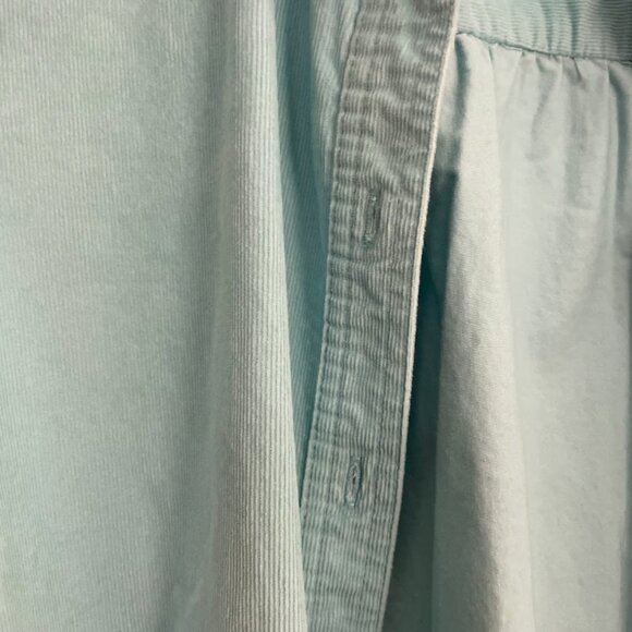 Chico’s Baby Cord Button-Front Shirt, Aqua Reef Size 1 Med 🌊 For a good cause! - Picture 6 of 8